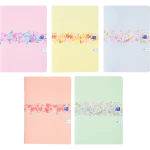 Zeszyt oxford flowers a5/60k kratka z marginesem