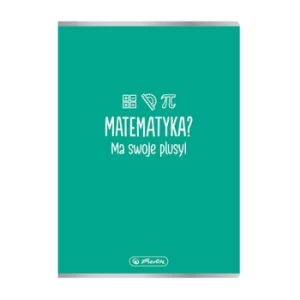 Zeszyt Herlitz przed Matematyka A5 60k kratka z marginesem