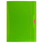 Herlitz teczka rysunkowa A4 z gumką zielona color blocking
