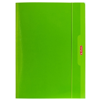 Herlitz teczka rysunkowa A4 z gumką zielona color blocking 310547_0_1746821776499.jpg
