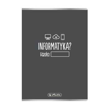 Zeszyt Herlitz przed Informatyka A5 60k kratka z marginesem 879446_0_1746753609131.jpg