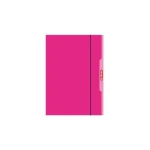 Herlitz teczka rysunkowa A4 z gumką różowa color blocking
