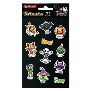 Herlitz Tatuaże Halloween 21szt