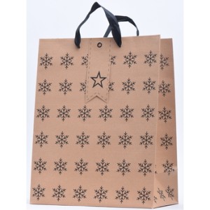 TKP-30S Torebka prezentowa BN, kraft karbowany