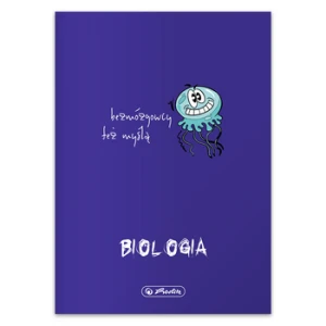 Zeszyt Herlitz ECOPP PRZ Biologia A5 60k kratka z marginesem