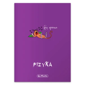 Zeszyt Herlitz ECOPP PRZ Fizyka A5 60k kratka z marginesem