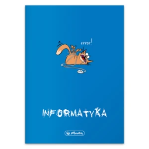 Zeszyt Herlitz ECOPP PRZ Informatyka A5 60k kratka z marginesem