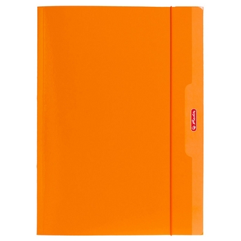 Herlitz teczka rysunkowa A4 z gumką pomarańczowa color blocking 387371_0_1746821960847.jpg