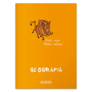 Herlitz Zeszyt A5 60 kartek w kratkę ECO PP - Geografia fsc