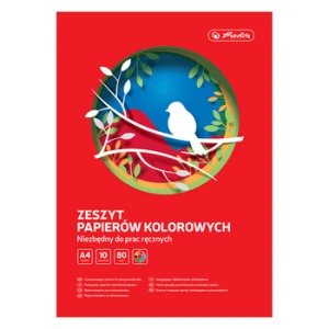 Papier kolorowy Herlitz A4 10 kartek