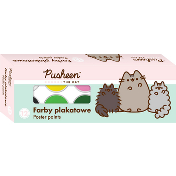 Farby plakatowe 12 kolorów x 20 ml Pusheen 118714_0_1746737429307.jpg