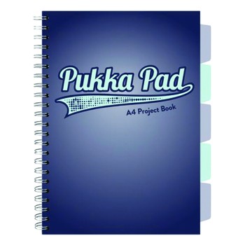 Pukka Pad kołozeszyt Navy A4 100 kartek w kratkę 937945_0_1740076856584.jpg