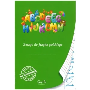 Zeszyt do języka polskiego A5 32 kartki linia Gatis