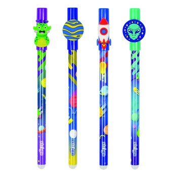 Strigo wymazywalny długopis ze skuwką z serii Space x2 + wkłady x3 483503_0_1740079112307.jpg