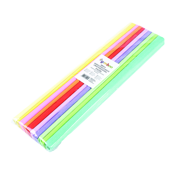 Bibuła marszczona Gimboo w rolce 50x200cm 10 sztuk pastel mix kolorów 872183_0_1746753356652.jpg