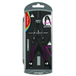 Cyrkiel metalowy Keyroad Fast Track Fashion Printing w etui czarny