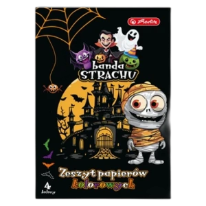 Herlitz Zeszyt papierów kolorowych A5 Halloween
