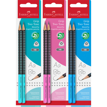 Ołówek GRIP 2001 TWO TONE blister 2 sztuki Faber-Castell 695223_0_1746748232702.jpg