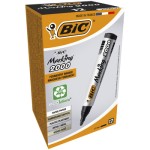 BIC Marking 2000 Ecolutions Marker czarny okrągła końcówka Pudełko 12 sztuk