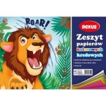 Wycinanka kreda A4/ 8 kartek, REXUS, BENIAMIN