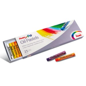 Pentel Pastele olejne w 25 kolorach, PHN-25