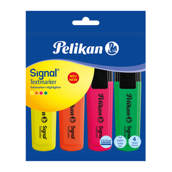 Zakreślacz Pelikan Signal 4 sztuki mix kolorów 67408_0_1746993961425.jpg