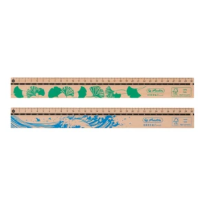 Linijka drewniania Greenline Herlitz 30 cm