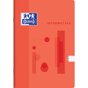 Zeszyt Oxford Informatyka A5 60 kartek w kratkę z marginesem