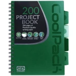 Kołozeszyt Coolpack B5 zielony 100 kartek w kratkę