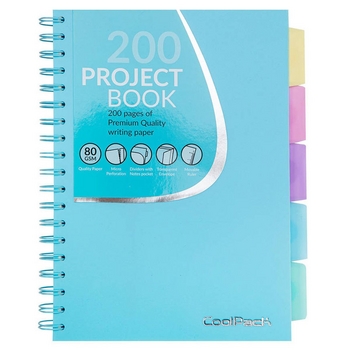 Kołobrulion A4 Coolpack pastel blue 100 kartek w kratkę 259342_0_1746740377704.jpg
