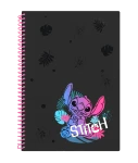 Kołobrulion A4 100 kartek kratka Stitch black kratka wzór 2