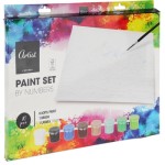 Zestaw do malowania farbą po numerach 30x40 cm 10 elementów