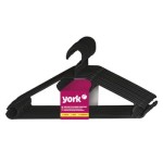 Wieszak plastikowy obrotowy 9+1szt