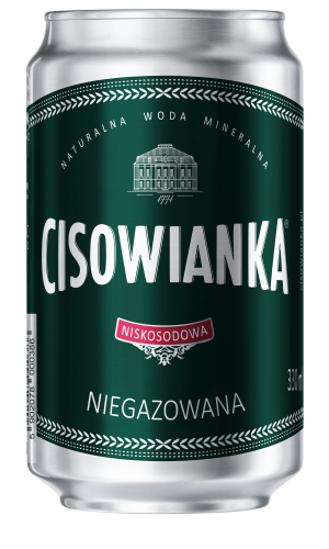 Naturalna woda mineralna Cisowianka niegazowana 0,33L