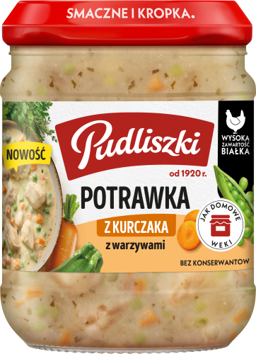 Pudliszki Potrawka z kurczaka z warzywami 440 g Pudliszki Potrawka z kurczaka z warzywami 440g