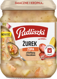 Zupa żurek z kiełbasą i boczkiem Pudliszki 440 g