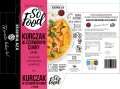 Kurczak w czerwonym sosie curry z ryżem 330 g So Food