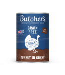 Butcher's Original Megapack Gravy, karma dla psa, mix smaków z warzywami, kawałki w sosie, 6x400 g