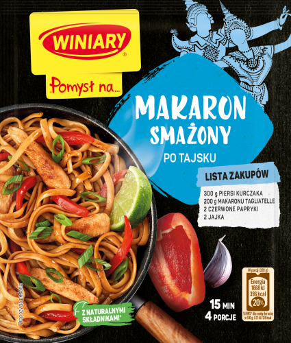 WINIARY Pomysł na... Makaron smażony po tajsku 26g