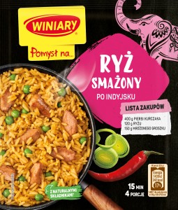 WINIARY Pomysł na... Ryż smażony po indyjsku 31 g