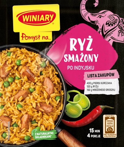 WINIARY Pomysł na... Ryż smażony po indyjsku 31g