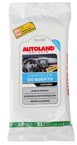 Chusteczki do kokpitu 25 sztuk Autoland