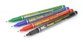 Pentel Foliopis z cienką okrągłą końcówką NF450 - czarny x 2