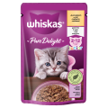 Saszetka dla kota kurczak w galarecie Whiskas Junior Pure Delight 85g