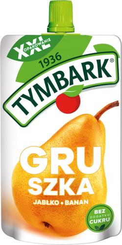 Mus 100% gruszka jabłko banan Tymbark 200g