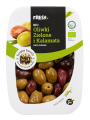 Oliwki zielone i kalamata marynowane - drylowane BIO Lyrakis Family 200g