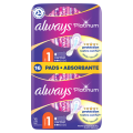 Always Platinum Normal Plus Podpaski. 16 sztuk