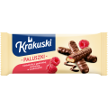Krakuski Paluszki z galaretką malinową w czekoladzie 144 g
