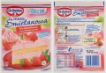 Dr. Oetker Masa Śmietanowa Truskawkowa 89 g