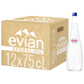 Evian Naturalna Woda Mineralna Gazowana Szkło 750Ml
